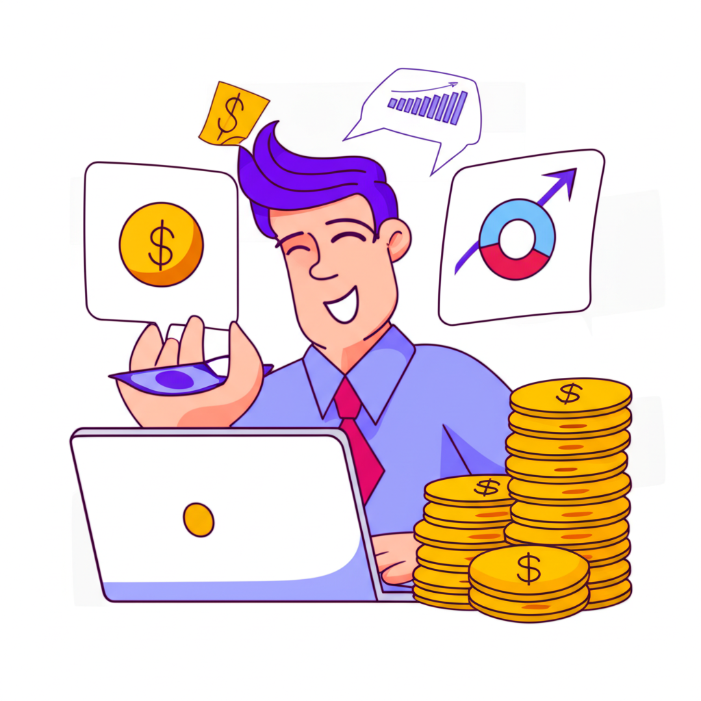 視覺化呈現金融業的KYC與AML流程，顯示護照、帳單等文件被審查，強調身份驗證與防制洗錢的重要性。