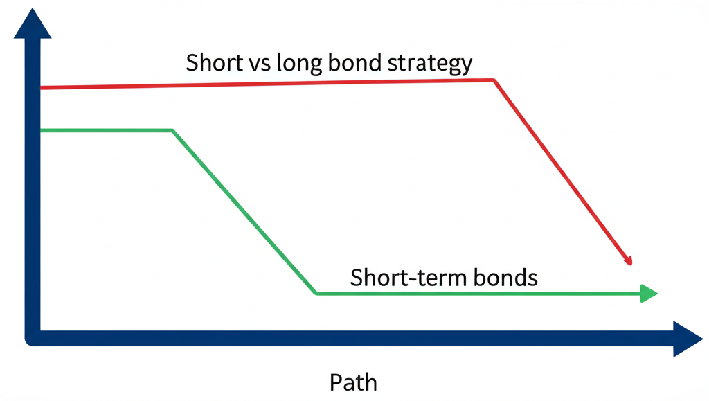 Short vs long bond strategy
