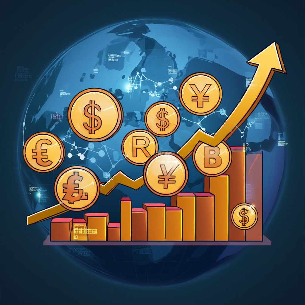 全球金融與通膨上升插圖