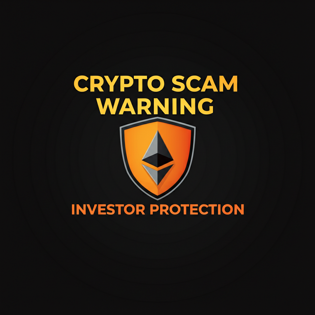 Crypto scam warning, investor protection