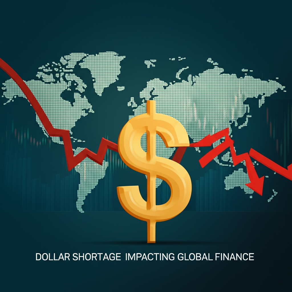 Dollar shortage impacting global finance