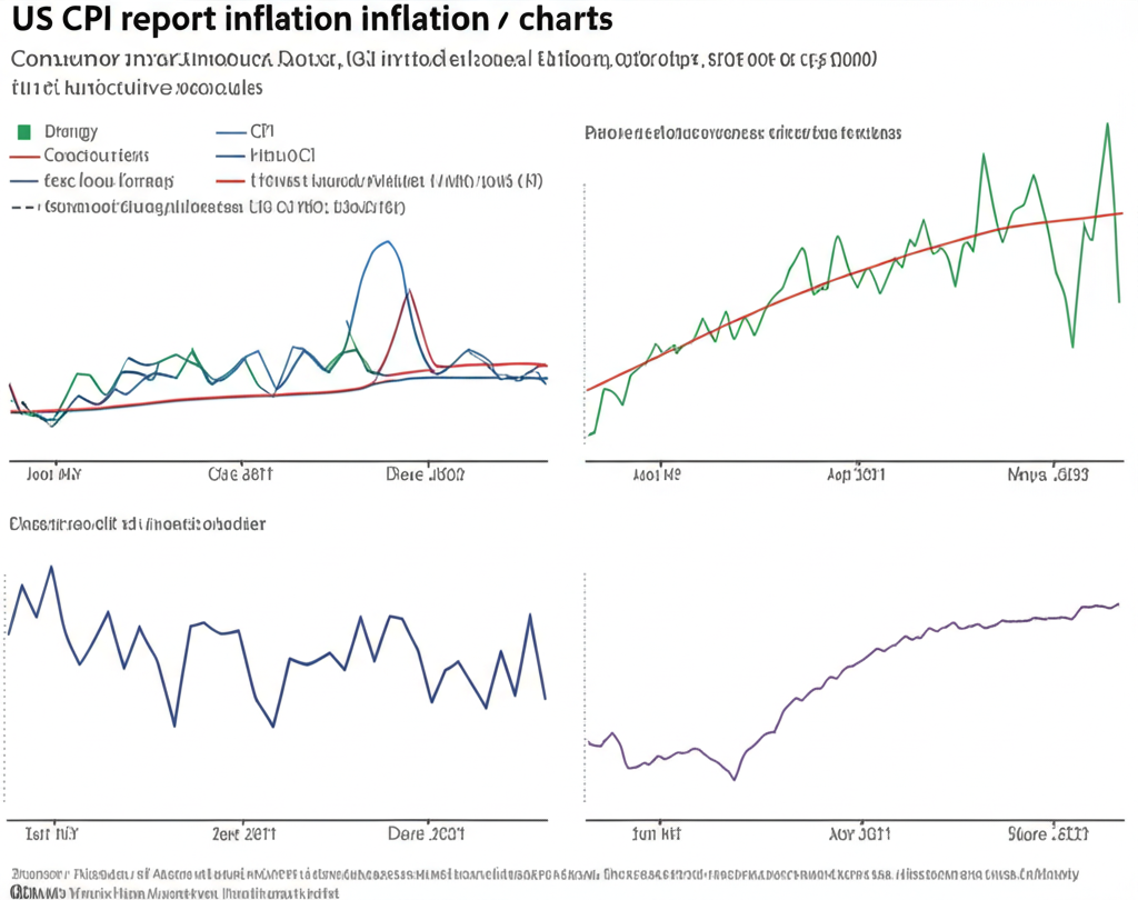 US CPI report, inflation charts
