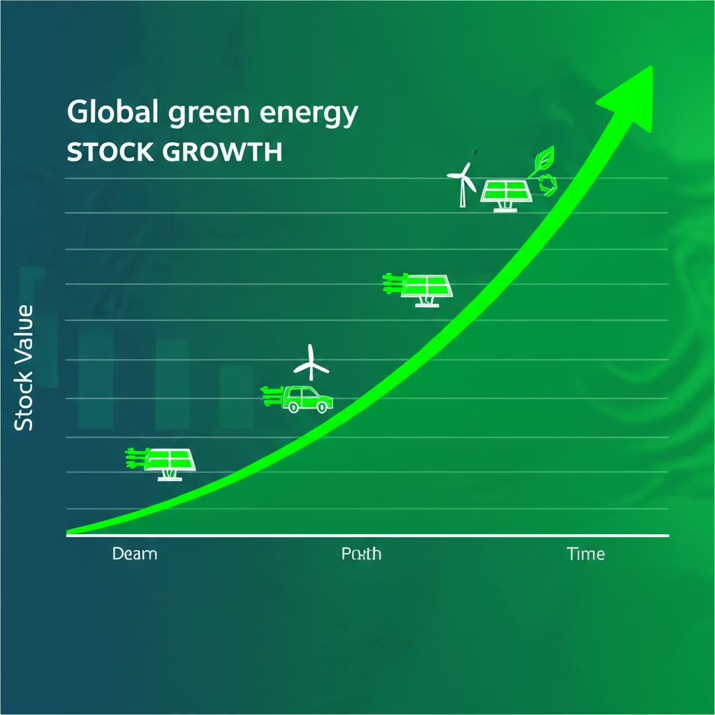 Global green energy stock growth
