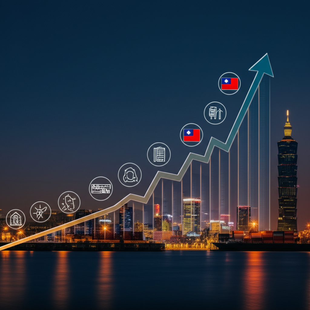 台灣2025年經濟展望圖