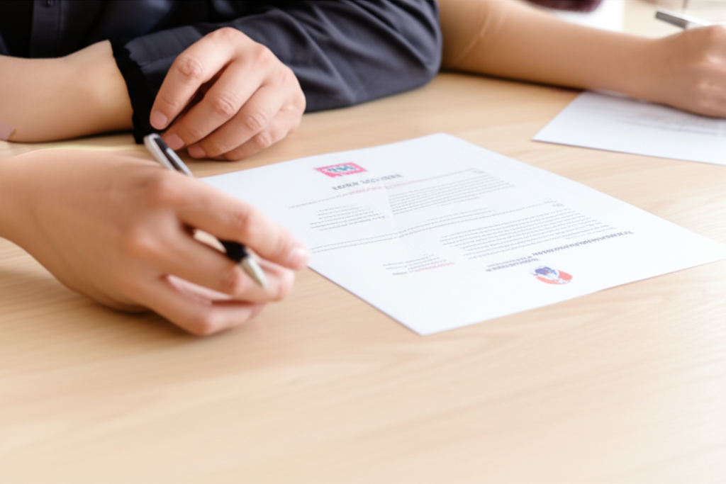 Taiwanese couple reviewing USD policy